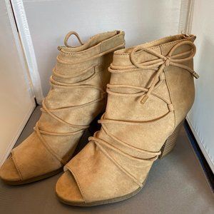 CP Women's Open-toed Ankle Boots